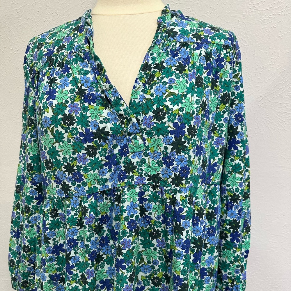 Zara Floral  Dress and Green